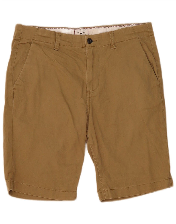 Pantaloni scurti chino Jack & Jones pentru bărbați, mici W32, bumbac maro