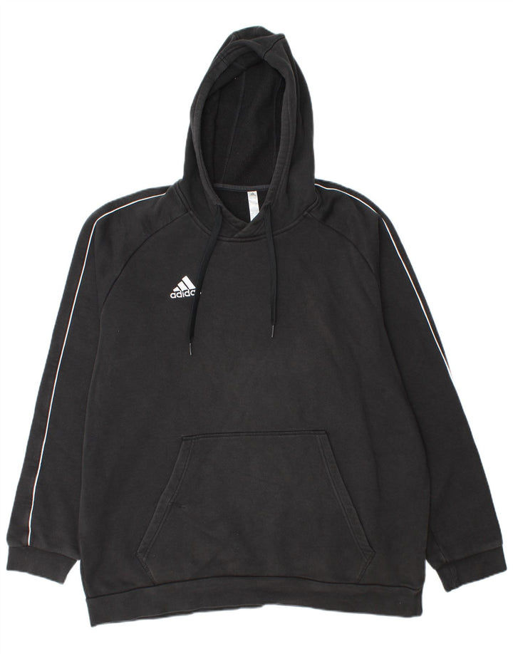 Pulover ADIDAS pentru bărbați, bumbac negru 2XL