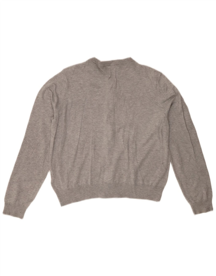 Pulover cardigan pentru femei Marks & Spencer UK 16 mare, gri, viscoză
