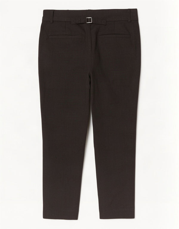 Zara Womens Pegged Cropped Trousers Medium W28 L26 Grey Check