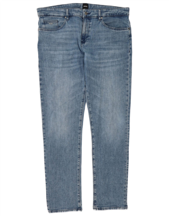Blugi pentru bărbați Hugo Boss Delaware Slim W36 L32 Albastru