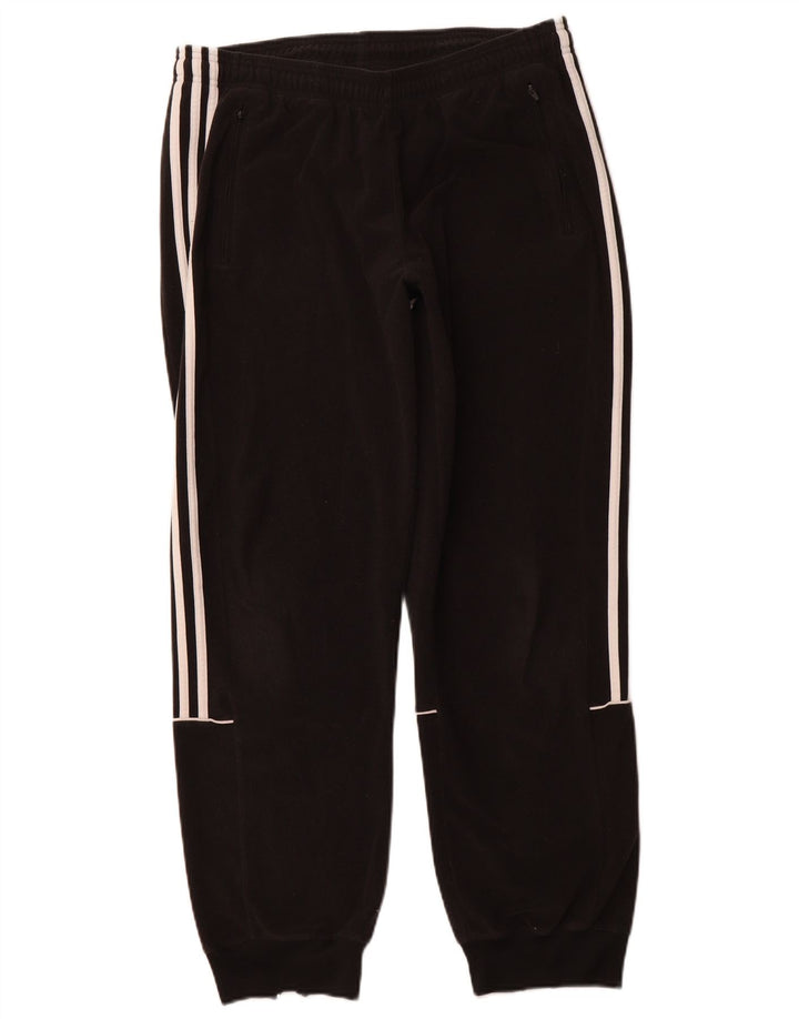 Pantaloni de trening pentru bărbați ADIDAS Pantaloni de jogging, mari, negru, poliester