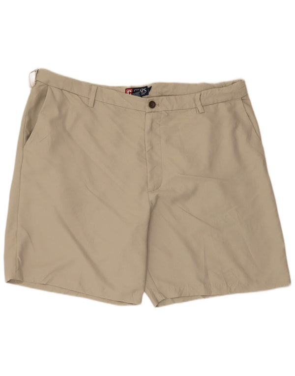 Pantaloni scurți chino pentru bărbați Chaps W42 2XL poliester bej