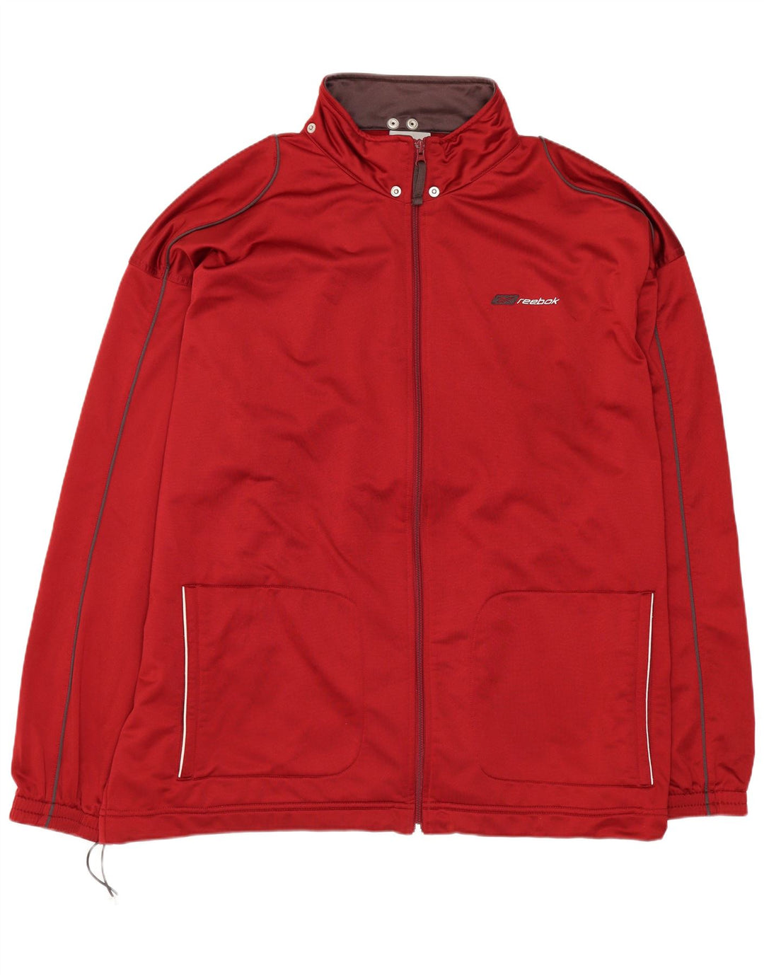 Jachetă de trening pentru bărbați Reebok, XL, poliester roșu