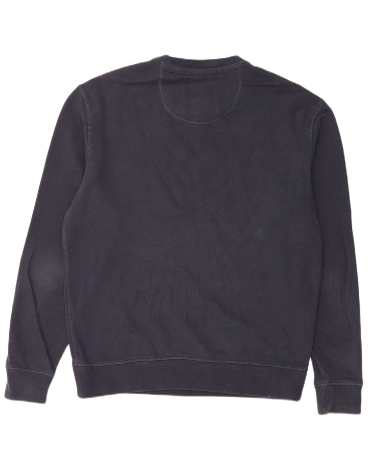 Pulover pentru bărbați Jack Wills Pulover mediu din bumbac bleumarin