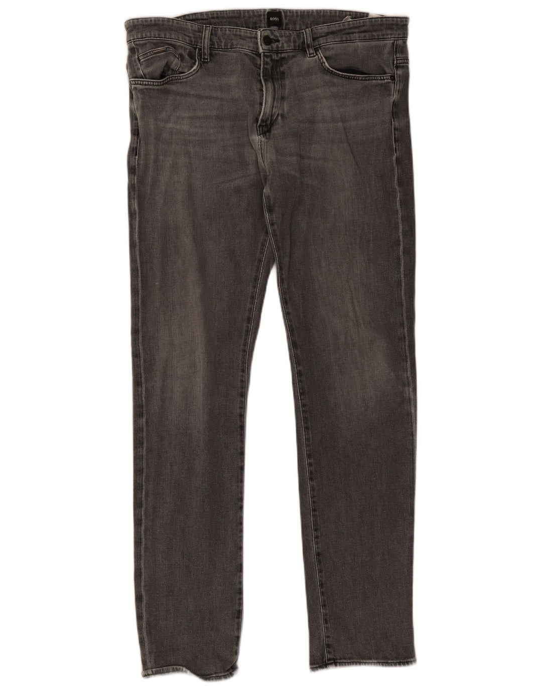 Blugi slim pentru bărbați Hugo Boss W38 L34 bumbac gri