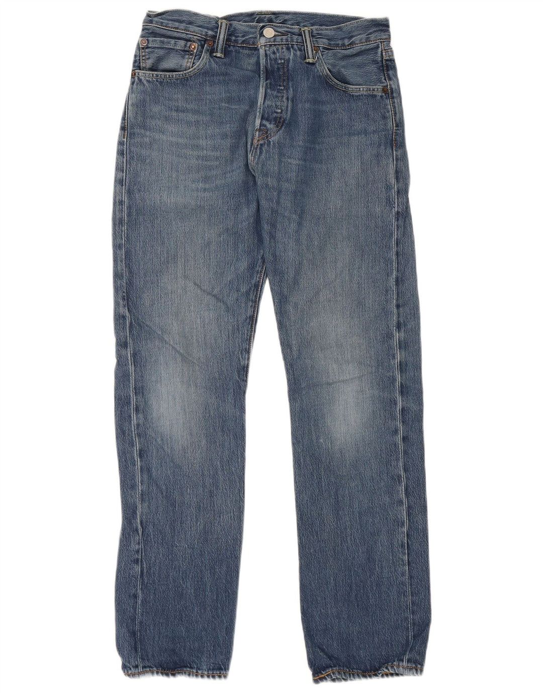 Blugi drepti pentru bărbați Levi's 501 W29 L30 Bumbac albastru
