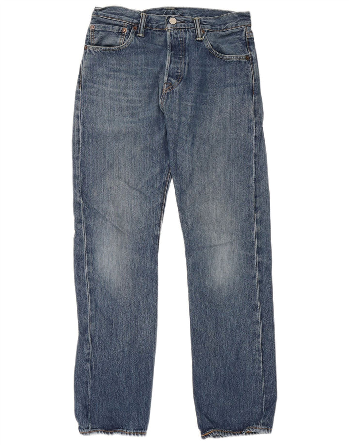 Blugi drepti pentru bărbați Levi's 501 W29 L30 Bumbac albastru