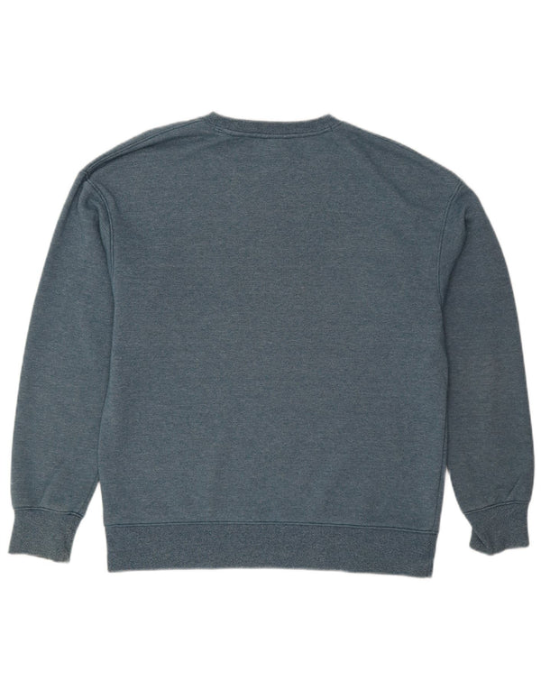 Pulover Nike pentru bărbați, bumbac albastru mediu