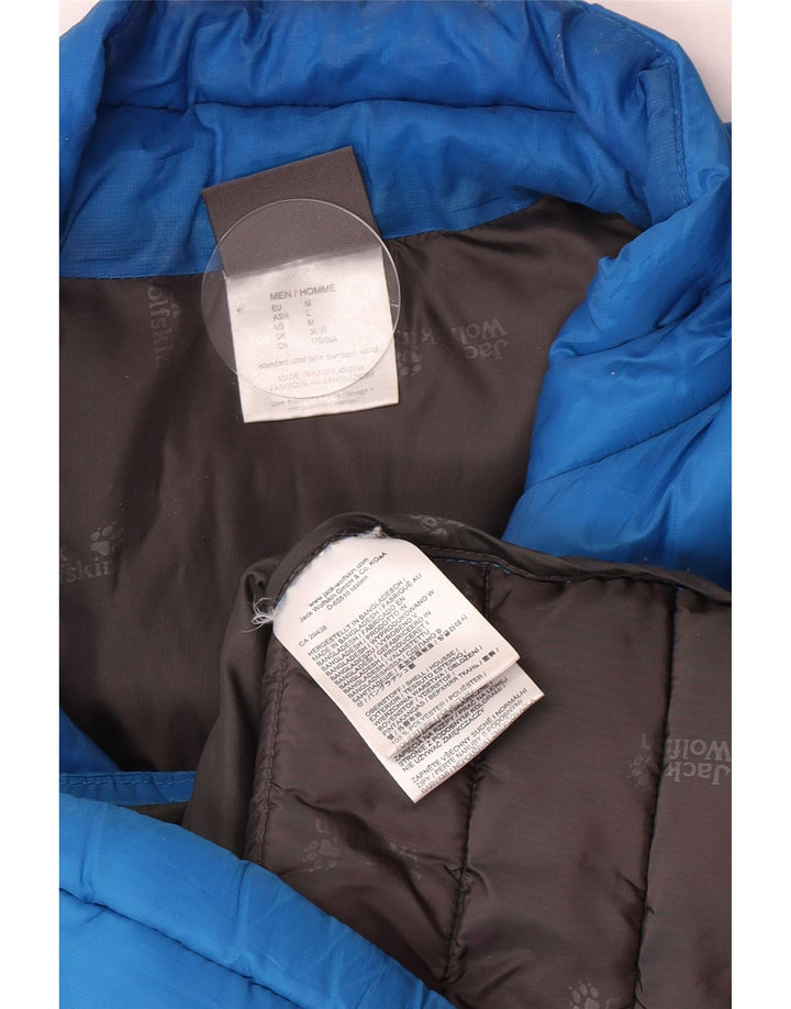 Jack Wolfskin Jachetă căptușită pentru bărbați UK 36/38 Small Blue Poliester