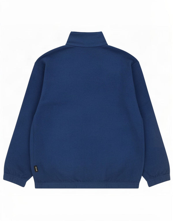 Pulover pentru bărbați Sergio Tacchini, cu fermoar și gât, XL, poliester bleumarin