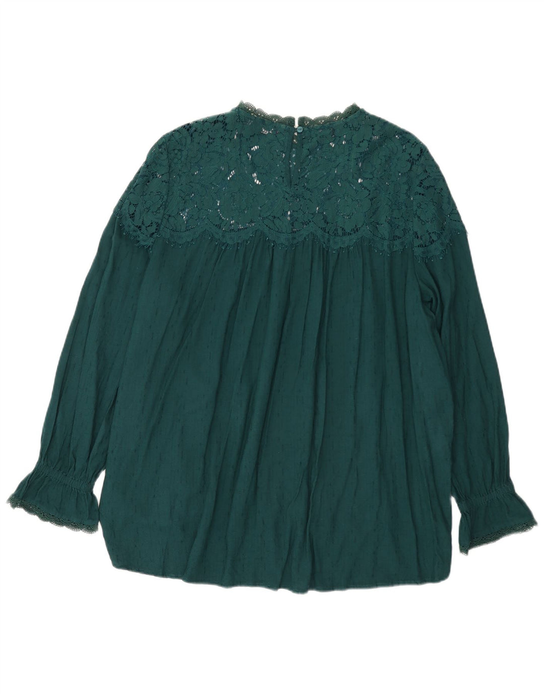 Bluză pentru femei Marks & Spencer, UK 22 3XL, viscoză verde
