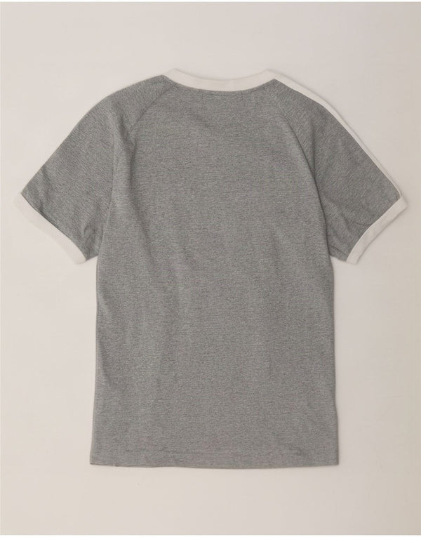 Tricou pentru bărbați Adidas Top Mediu Gri Pete Bumbac