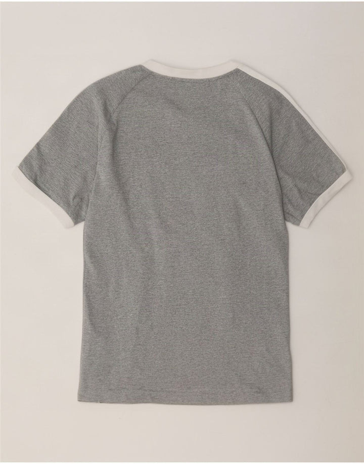 Tricou pentru bărbați Adidas Top Mediu Gri Pete Bumbac