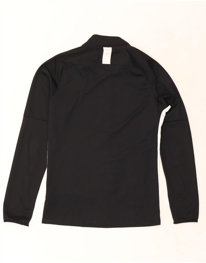 Jachetă de top pentru trening Nike Dri Fit pentru bărbați, mică, neagră, din poliester