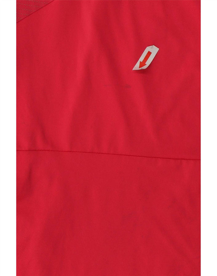 Tricou Adidas Climalite pentru femei Top UK 10 Small Red Poliester