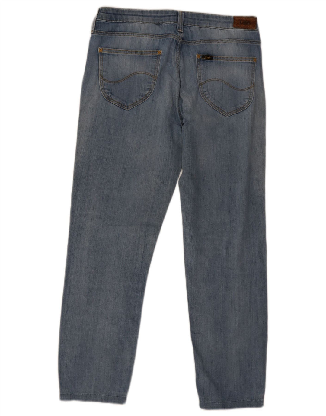 Blugi tăiați pentru femei Lee W29 L25 albaștri