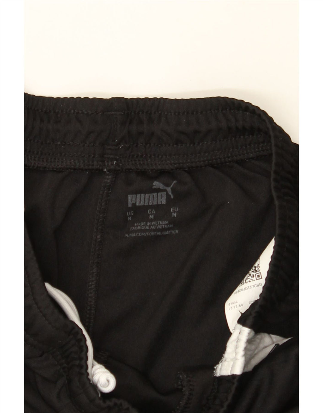 PUMA Boys Sport Shorts 9-10 Years Medium Black Polyester Vintage Puma and Second-Hand Puma from Messina Hembry 