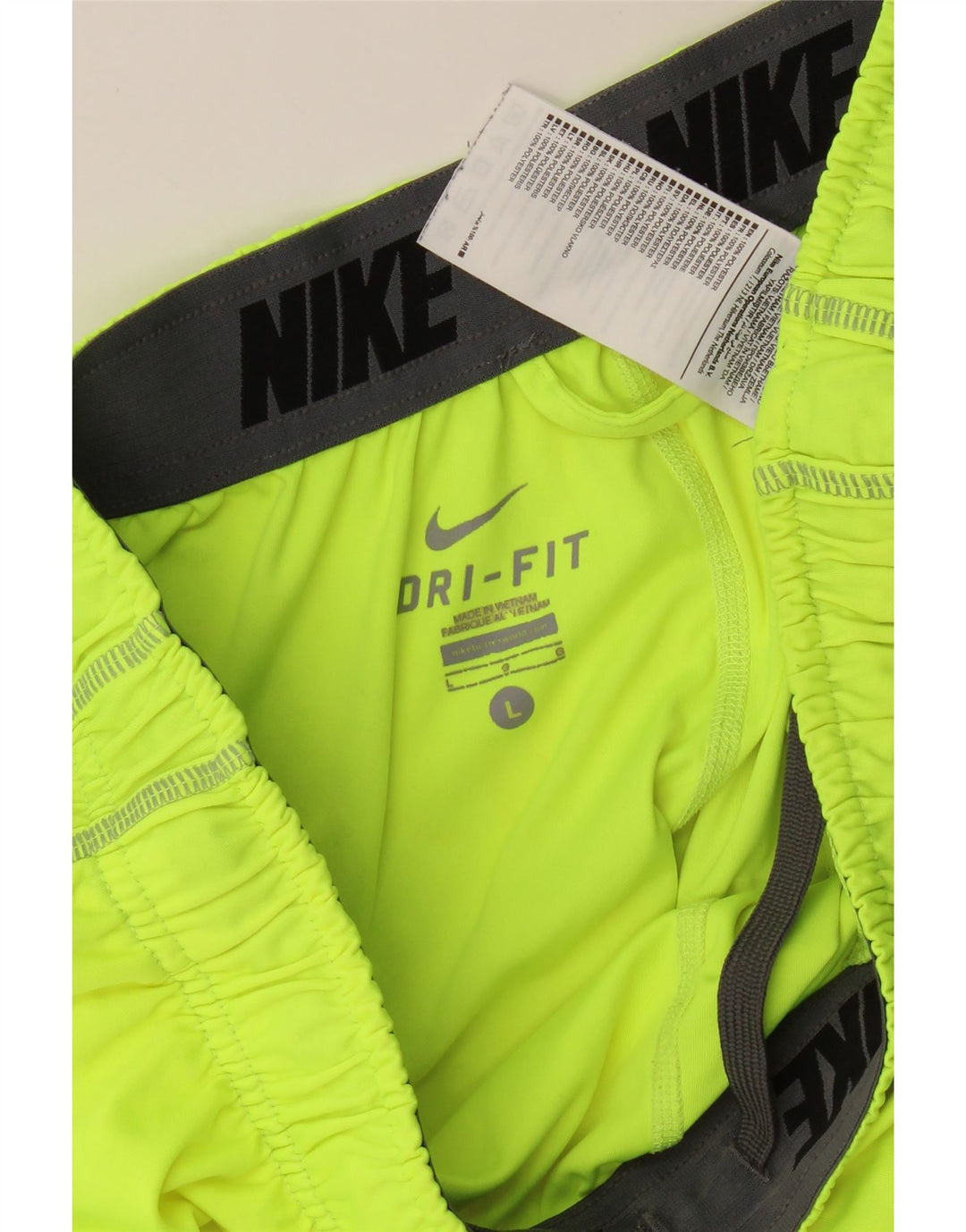 Pantaloni scurți sport Nike Dri Fit pentru bărbați, mari, verde, poliester