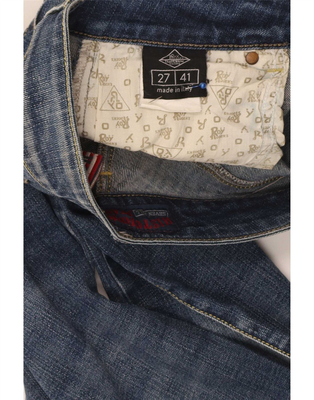 Blugi roy Rogers pentru femei Seven Bell Slim W27 L29 Blue