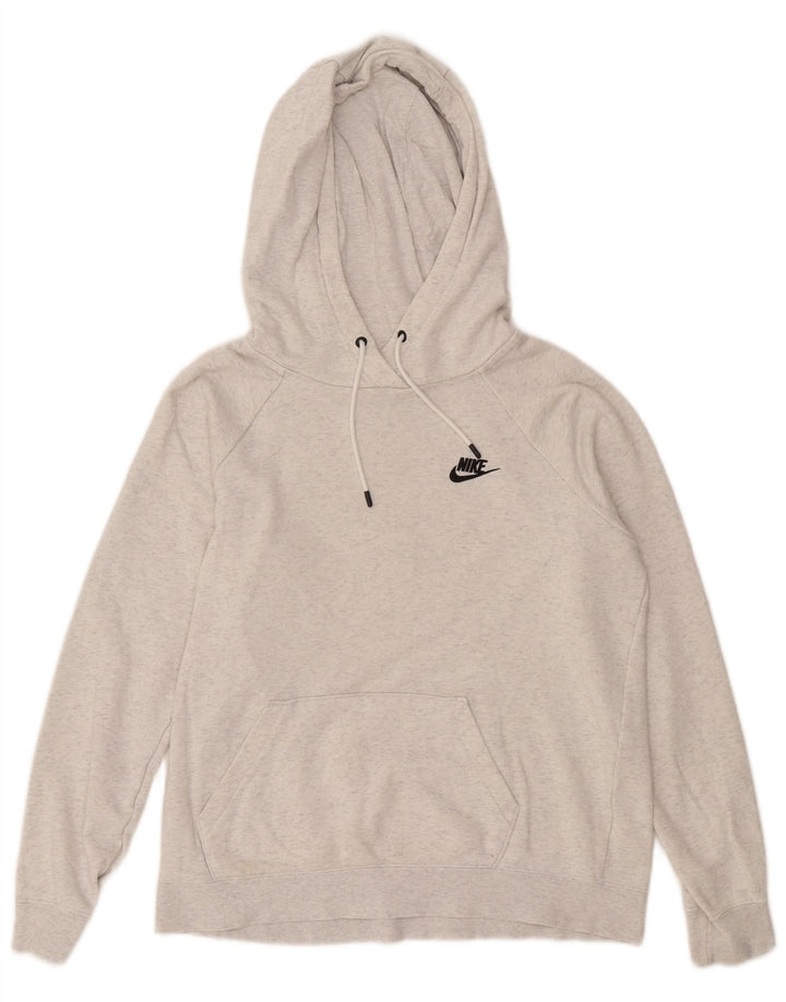 Pulover Nike pentru femei UK 14, bumbac gri mediu