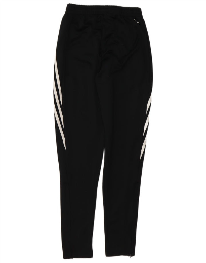 Pantaloni de trening Adidas Climalite pentru bărbați, poliester negru mic