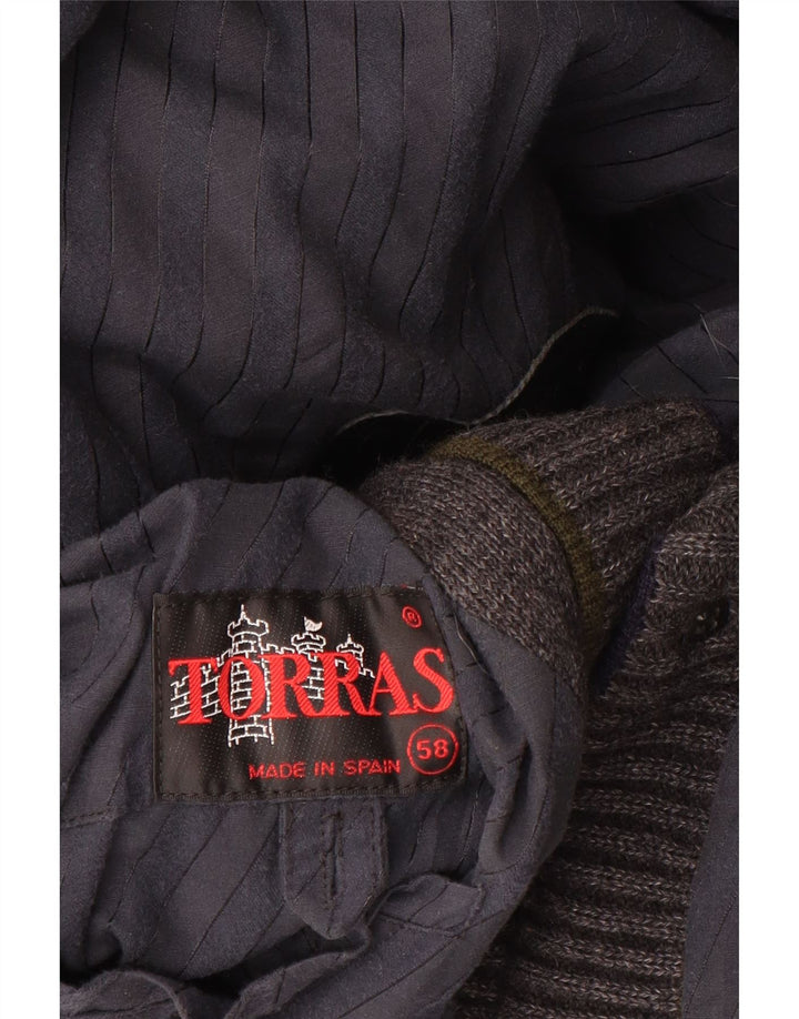 Bomber pentru bărbați Torras IT 58 4XL Lână gri