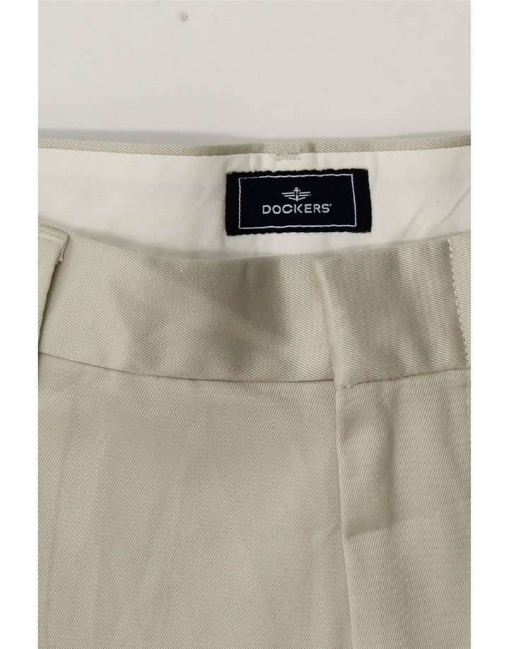 Pantaloni chino pentru bărbați DOCKERS L32 L29 bumbac gri