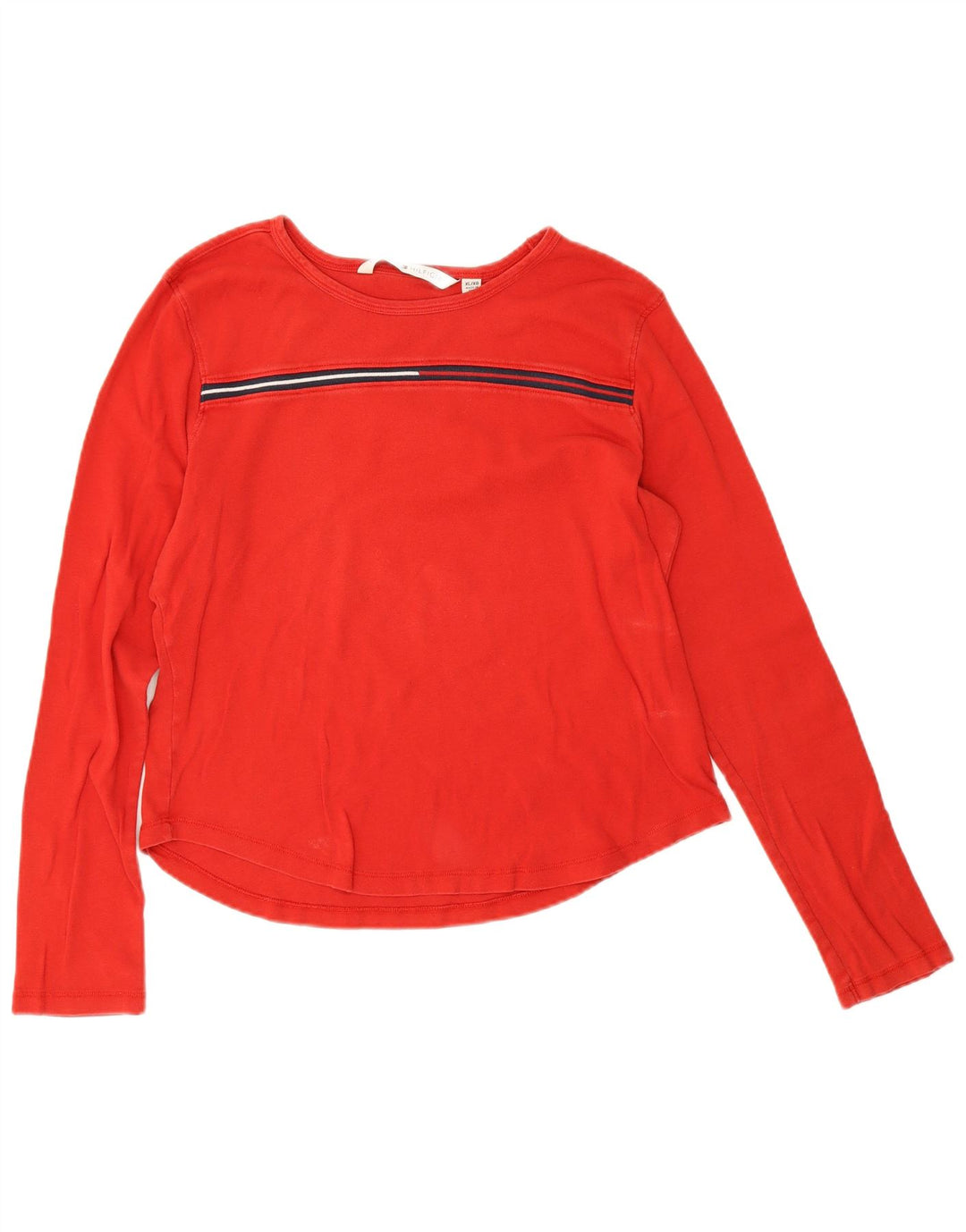 Top pentru femei Tommy Hilfiger cu mânecă lungă UK 18 XL Roșu