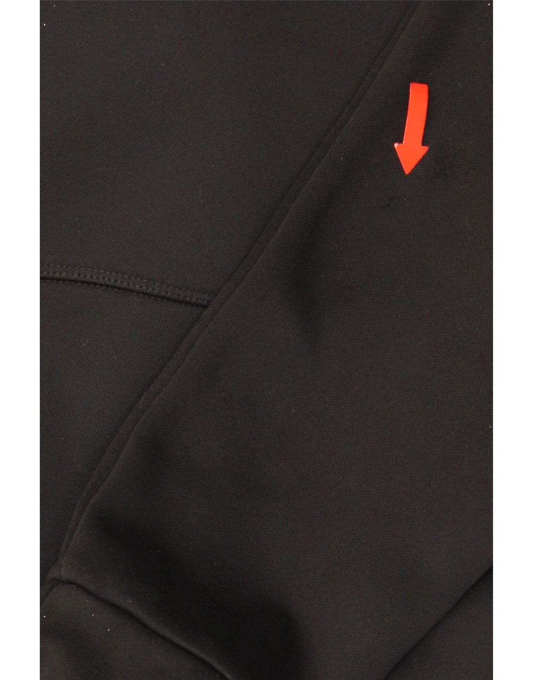 Pulover Adidas pentru bărbați, cu fermoar, poliester mic, negru