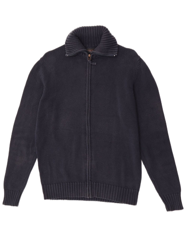Pulover cardigan pentru bărbați Zara Mediu Bleumarin