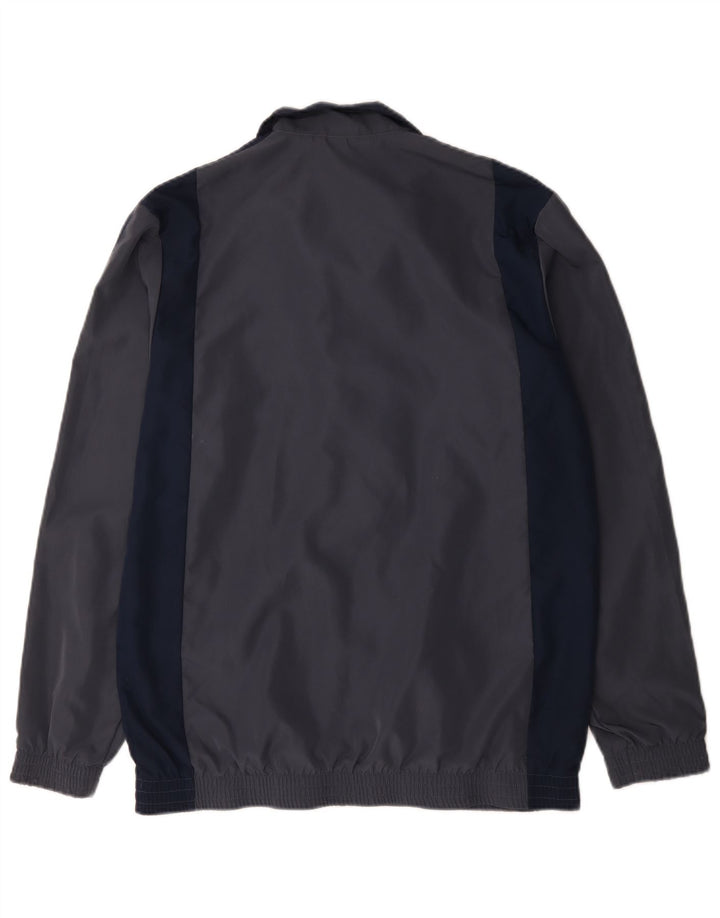Jachetă de trening pentru bărbați Adidas UK 42/44 Poliester mare, albastru bleumarin