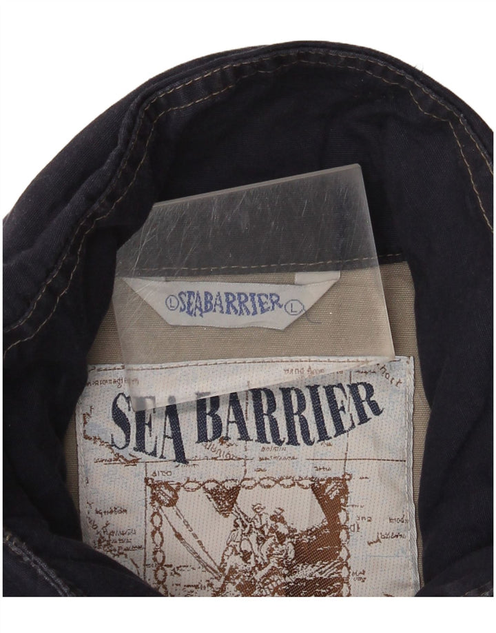 Jachetă pentru bărbați Sea Barrier UK 40, mare, bleumarin