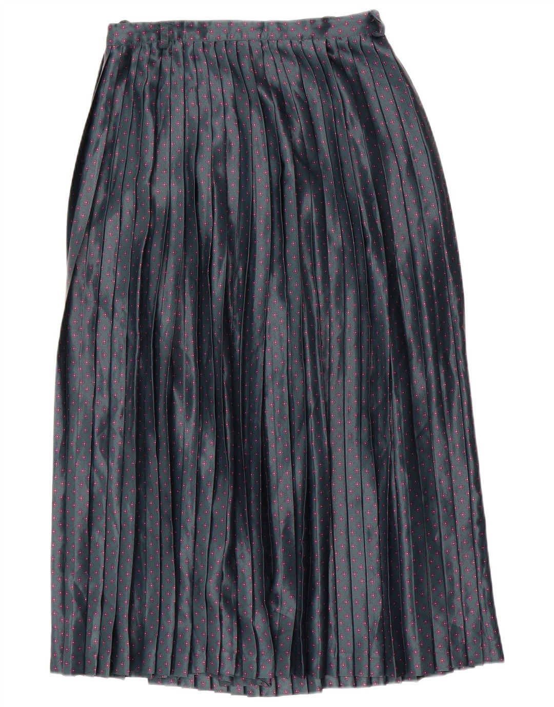 Haupt Fusta plisată cuțit pentru femei W28 Medium Green Floral