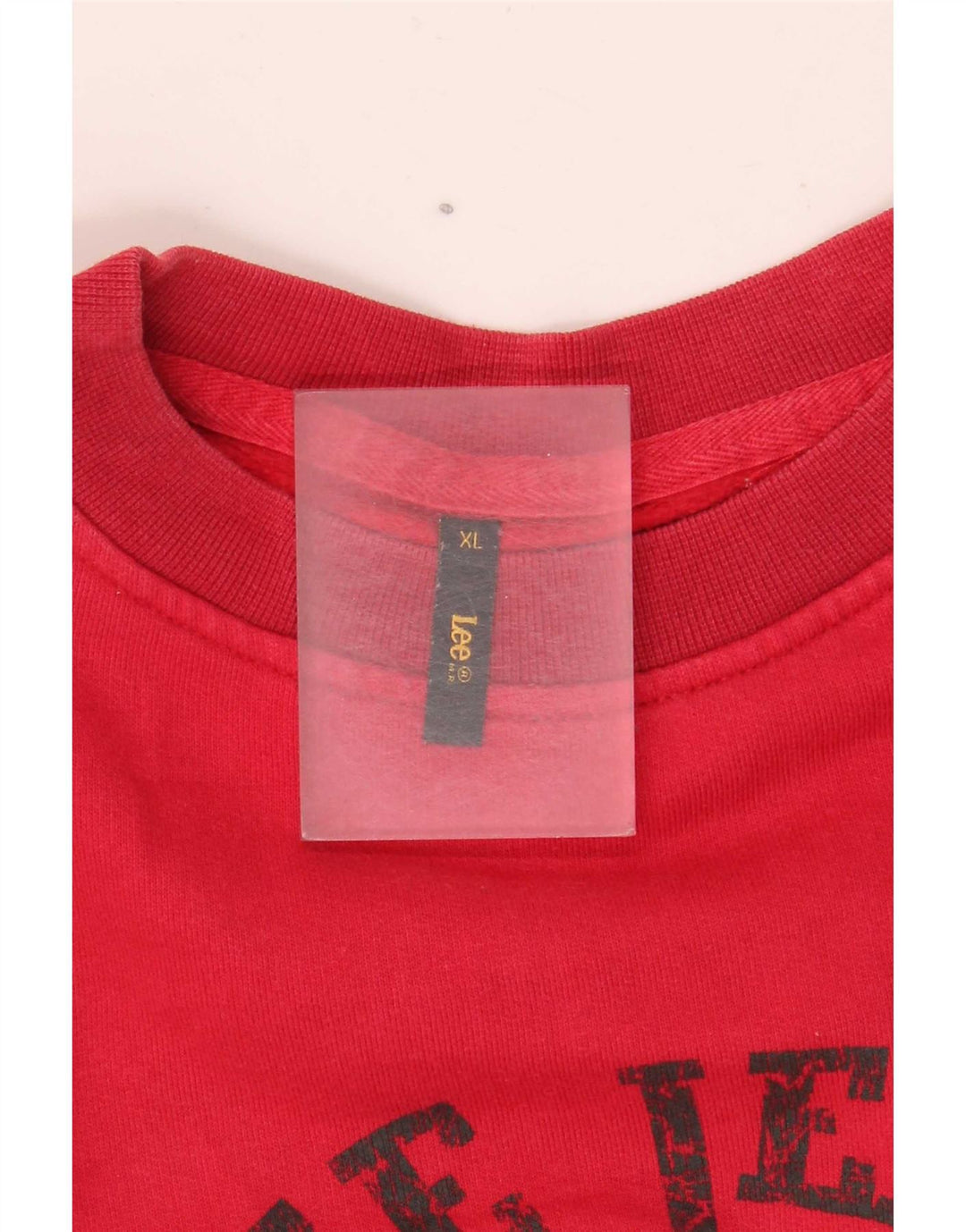 Hanorac grafic pentru bărbați Lee Jumper XL roșu