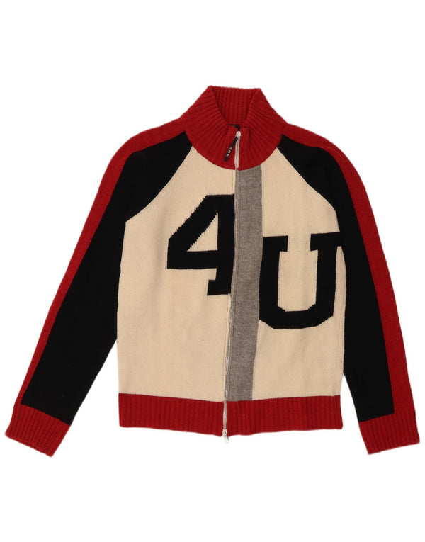 Pulover cardigan pentru bărbați Cesare Paciotti 4US Mediu Multicolor Colorblock