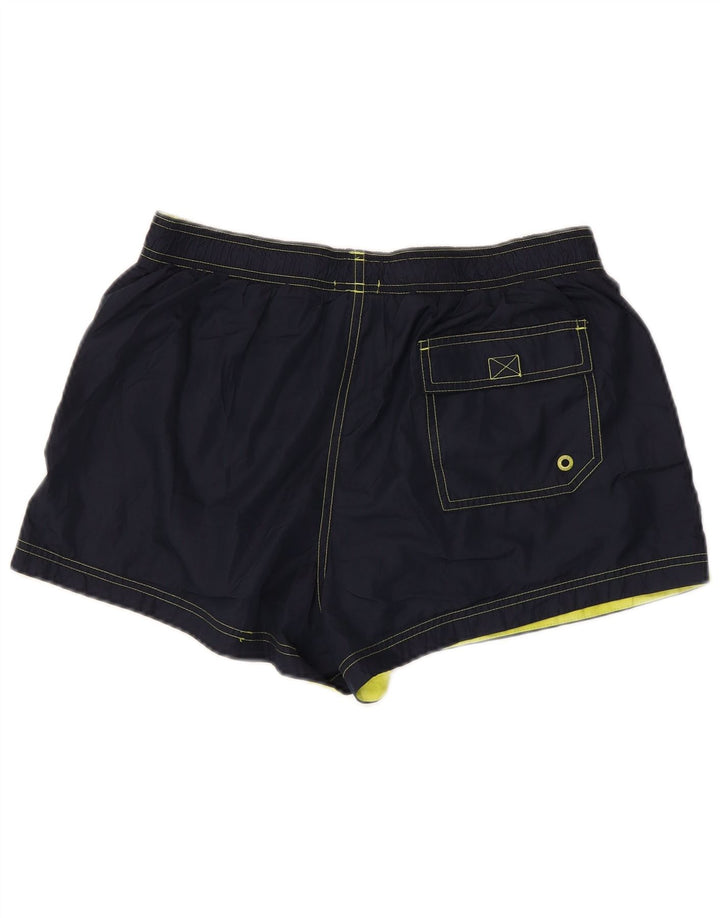 Pantaloni scurți de baie Calvin Klein pentru bărbați, mari, albastru, poliester