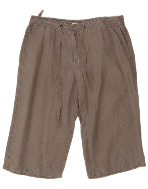 Bermude pentru femei Laura Ashley UK 14 Large W32 Gri In