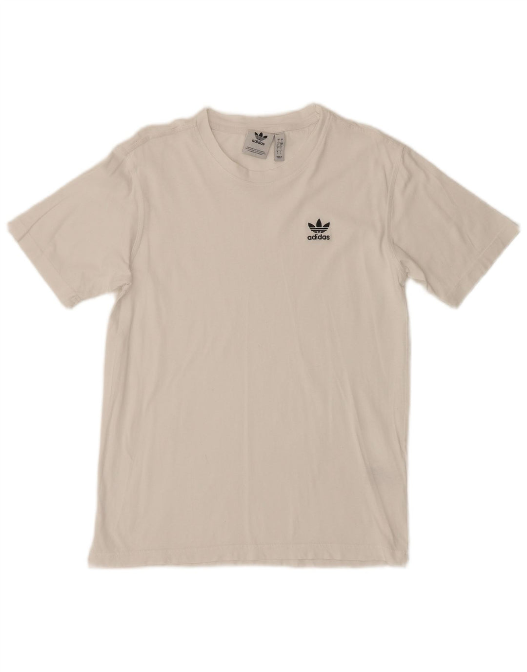Tricou pentru bărbați Adidas Top mic, alb, bumbac