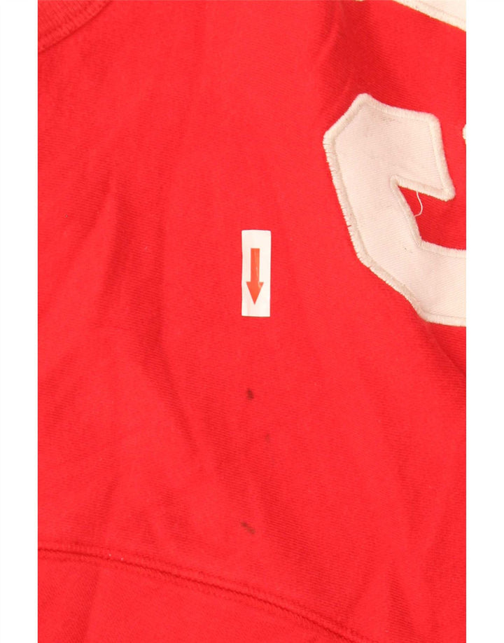 Pulover grafic pentru bărbați Gap, bumbac roșu 2XL