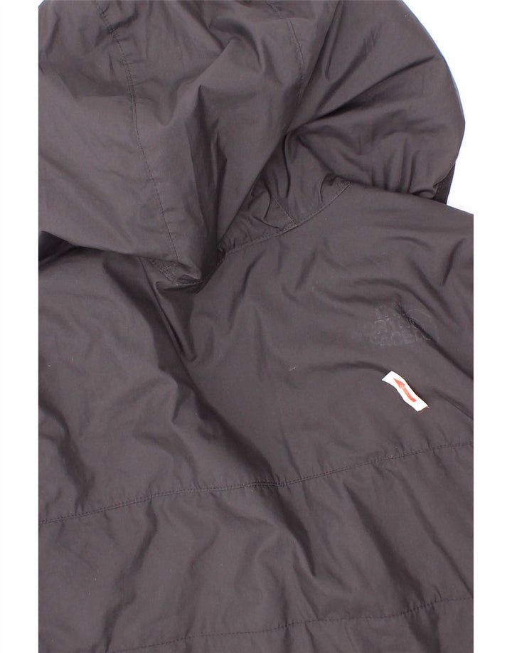 Jachetă căptușită cu glugă The North Face pentru băieți, 7-8 ani, mică, neagră