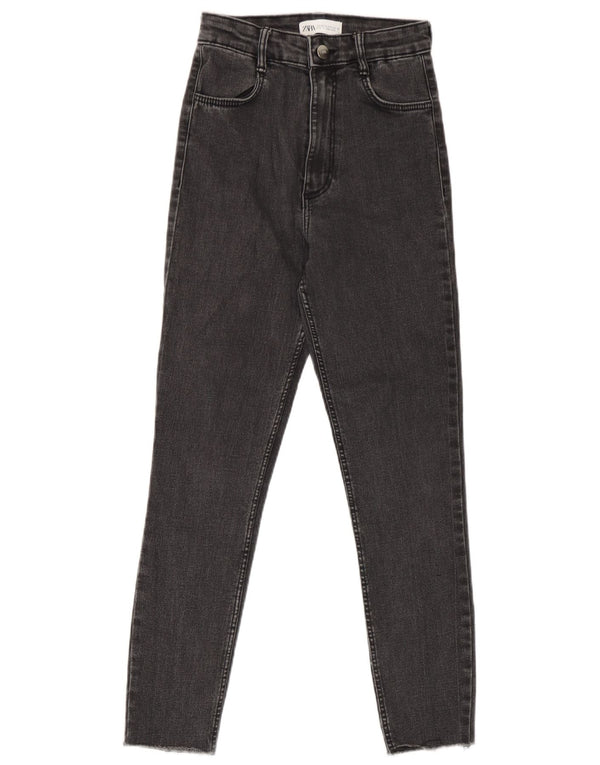 Blugi skinny de damă Zara EU 34 2XS W24 L24 gri