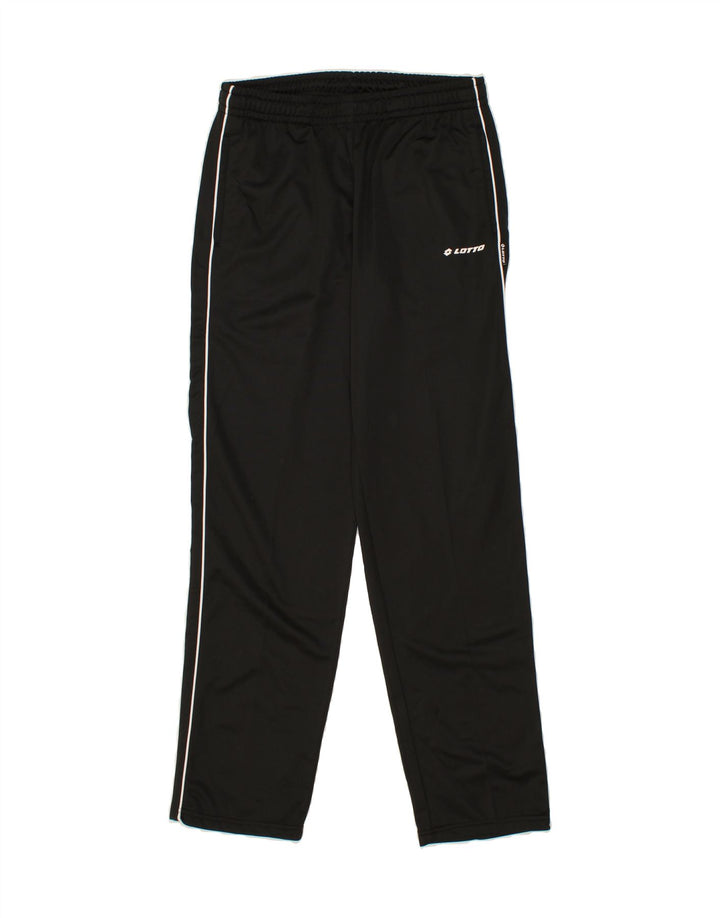 LOTTO Womens Tracksuit Trousers UK 16 Large Black Vintage Lotto and Second-Hand Lotto from Messina Hembry 