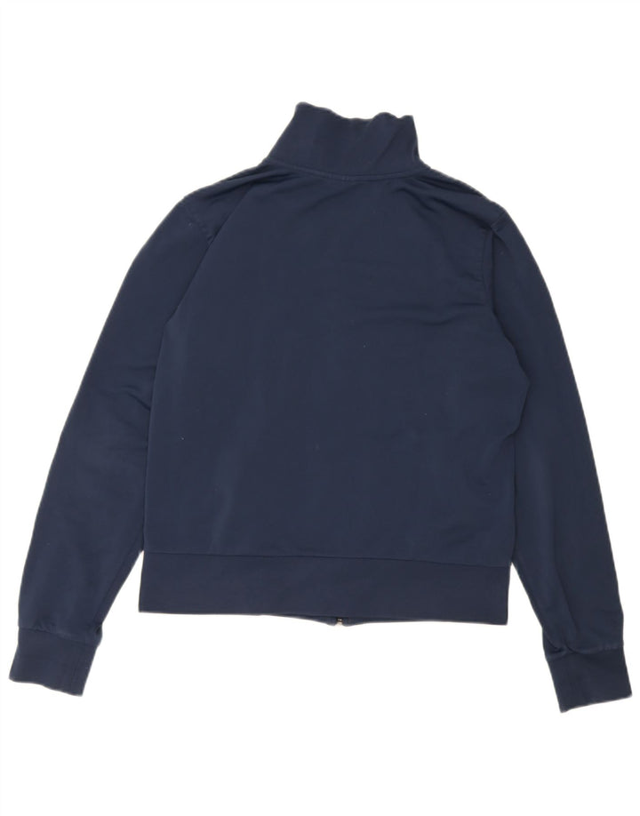Jachetă de top pentru trening Nike pentru femei Marea Britanie 14/16 Poliester mare bleumarin