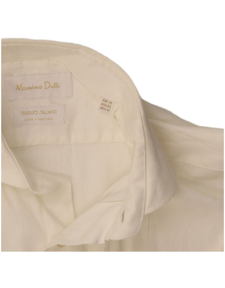 Camasa Massimo Dutti Barbati Marimea 39 Medium White