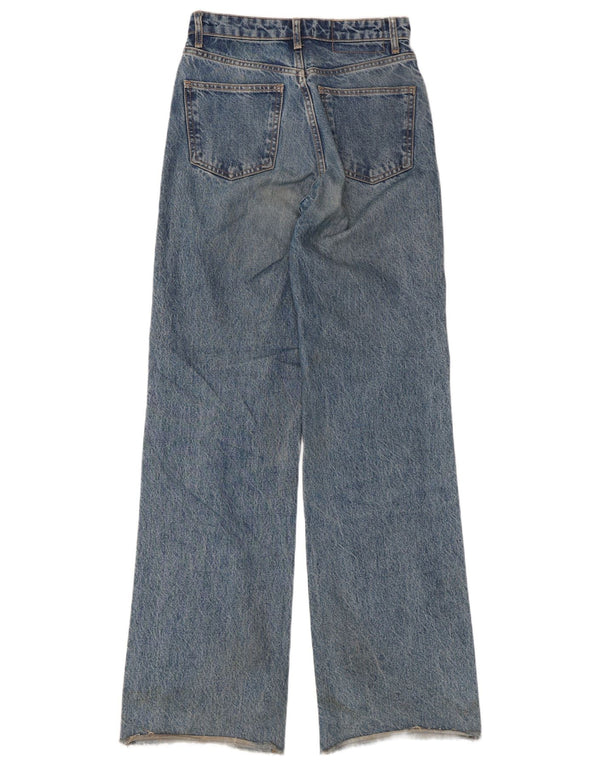 Blugi pentru femei cu picioare largi Zara EU 36 XS W26 L33 Albastru