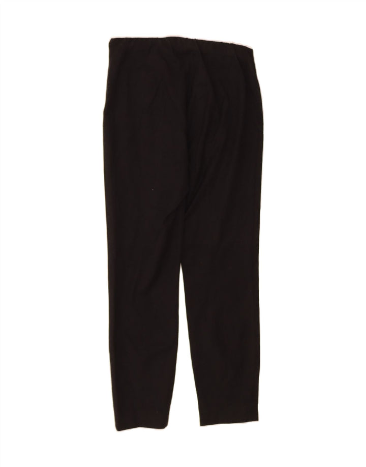 MASSIMO DUTTI Womens Slim Casual Trousers EU 40 Medium W30 L27 Black Vintage Massimo Dutti and Second-Hand Massimo Dutti from Messina Hembry 