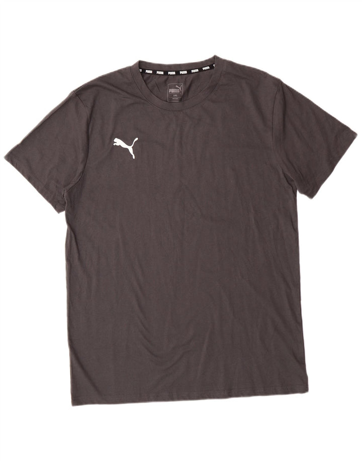 Tricou pentru bărbați PUMA Top mare bumbac gri