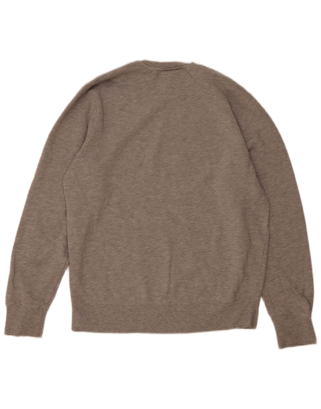 Hanorac pentru bărbați New Balance Jumper mare, gri bumbac cu pete