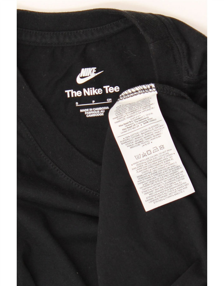 Tricou pentru bărbați Nike Top mic, negru, bumbac